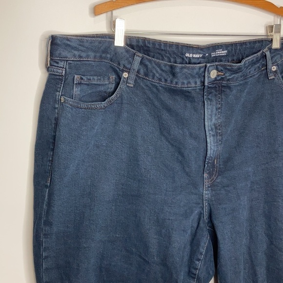 Old Navy high Rise O.G. Straight secret slim pockets size 24 - Picture 3 of 7